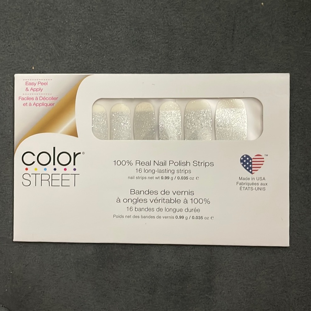 Color Street 100% Real Nail Polish Strips - Dripping in Diamonds